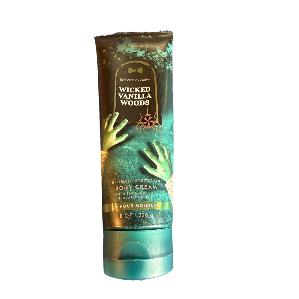 Bath & Body Works Wicked Vanilla Woods Body Cream Moisturizer 8oz - Picture 2 of 3